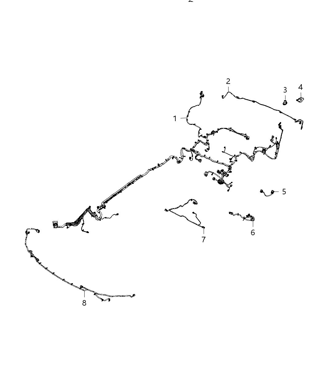 Mopar 68410422AD Wiring-UNDERBODY