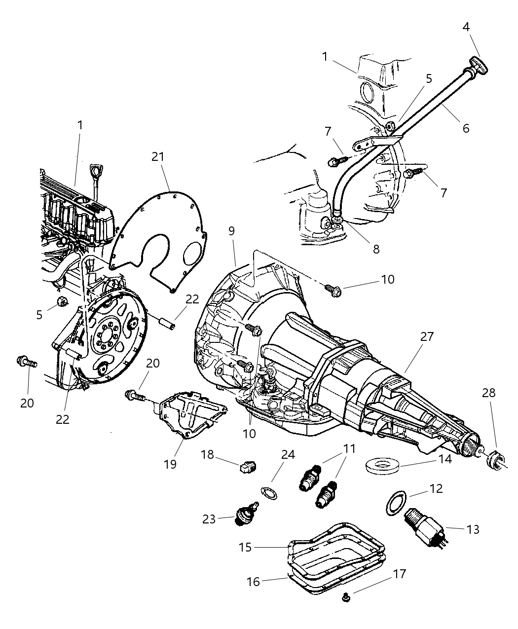 Mopar 52104248AA Grommet