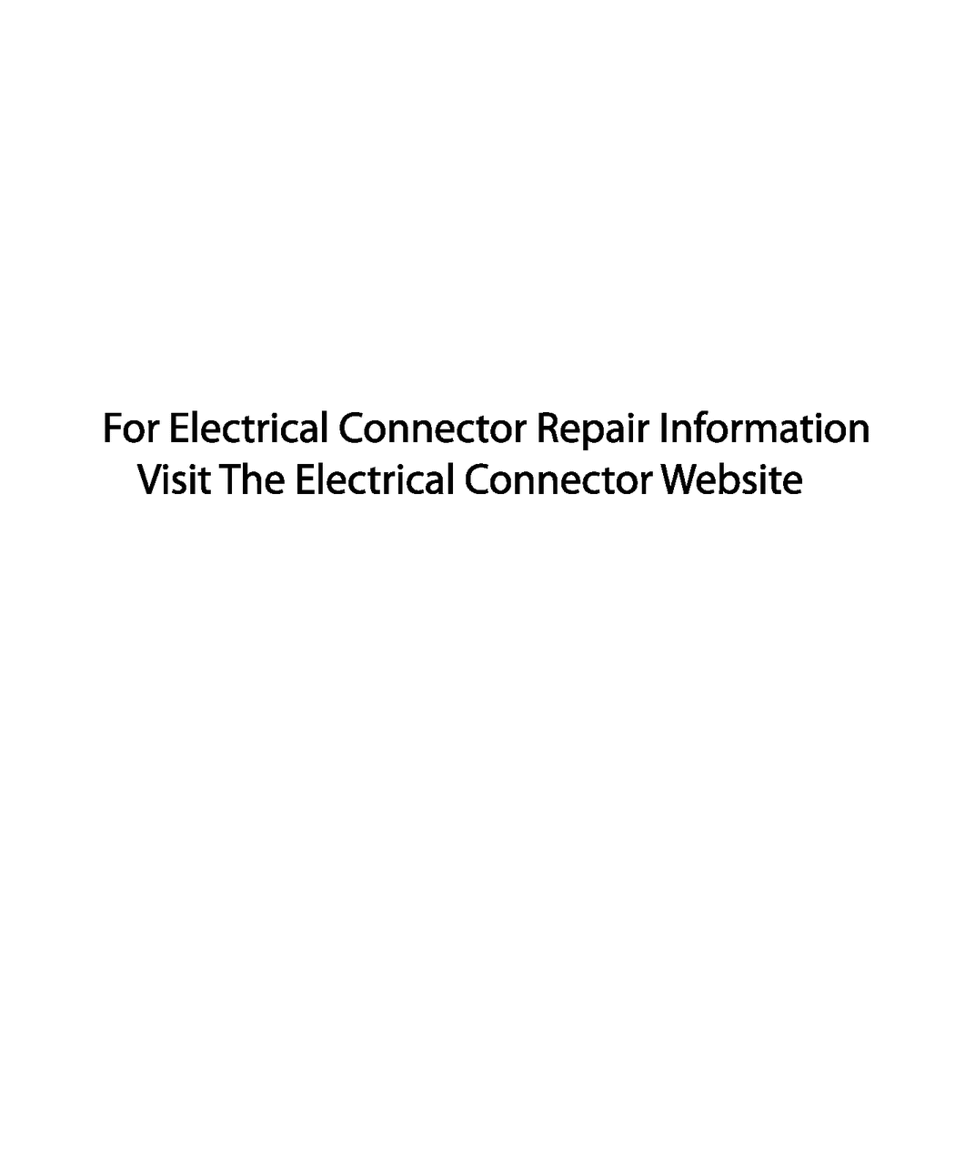 Mopar 5018620AA WRNG Pkg-Terminal Repair