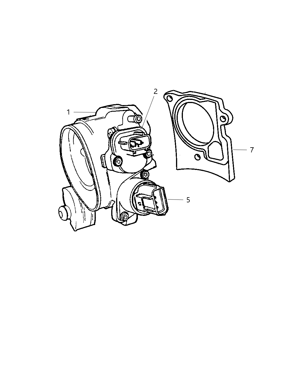 Mopar 5102322AA Throttle Body