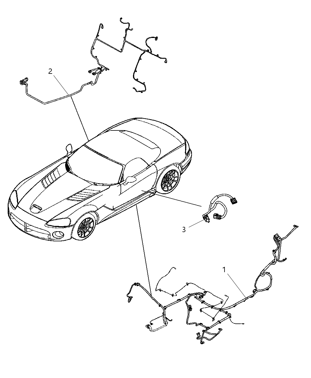 Mopar 5030438AC Wiring-UNDERBODY