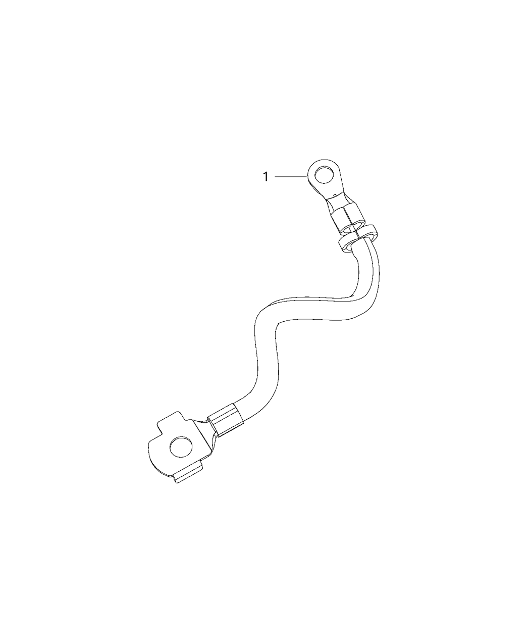 Mopar 4727654AB Wiring-Engine Ground