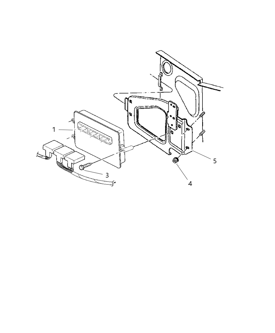 Mopar 373930303J Engine Controller Module