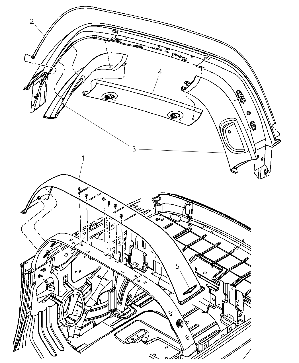 Mopar XC38ZKJAA Cover-Sport Bar