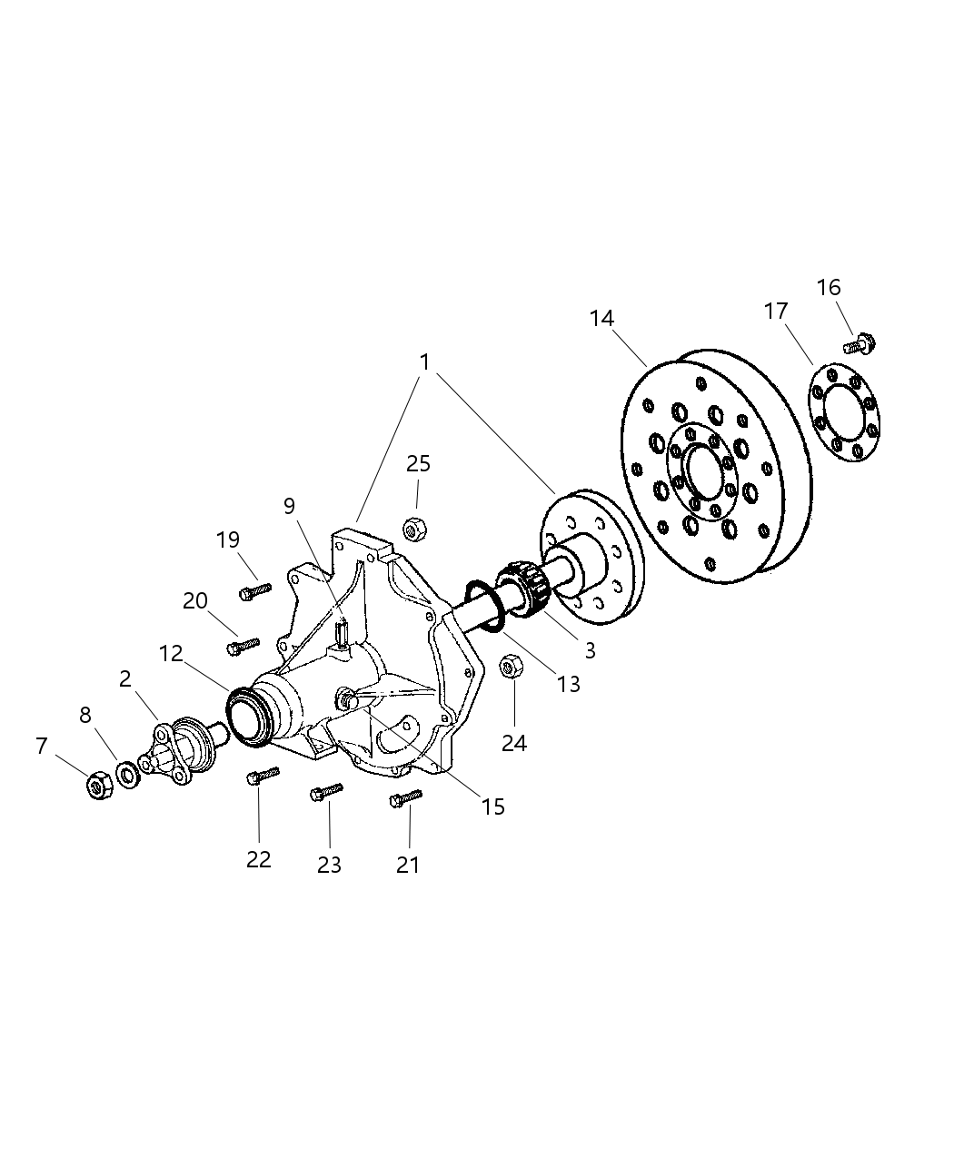 Mopar 4786656AB Housing-Flywheel