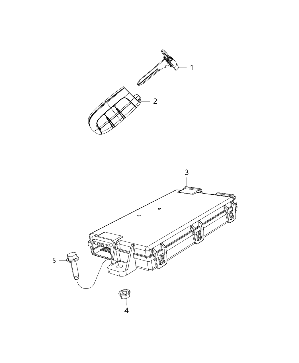 Mopar 5035325AA Receiver-Hub