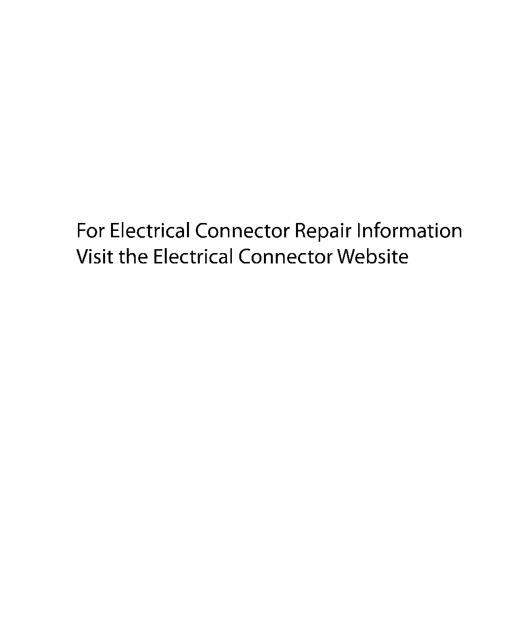 Mopar 5017488AA UNDERHOOD Connector Repair