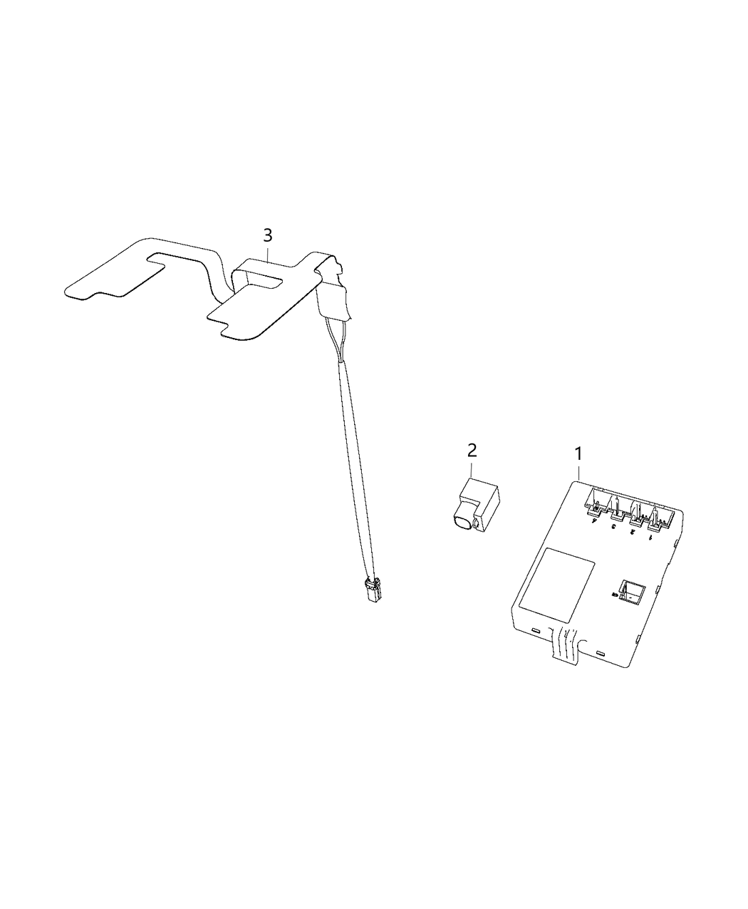 Mopar 68277162AA Module-Heated Seat