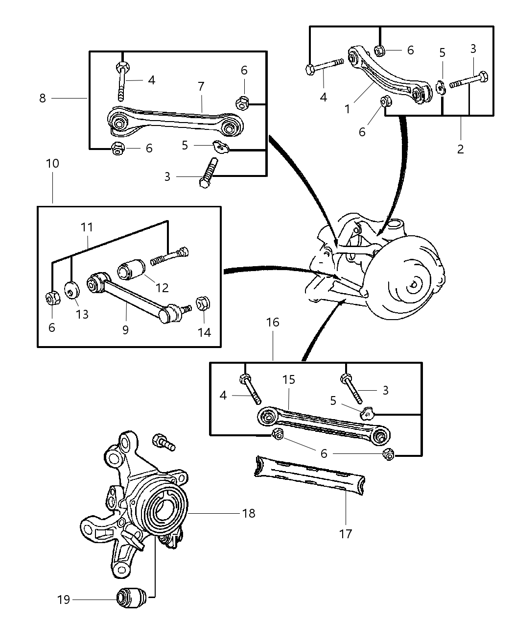 Mopar 5132869AA Bolt