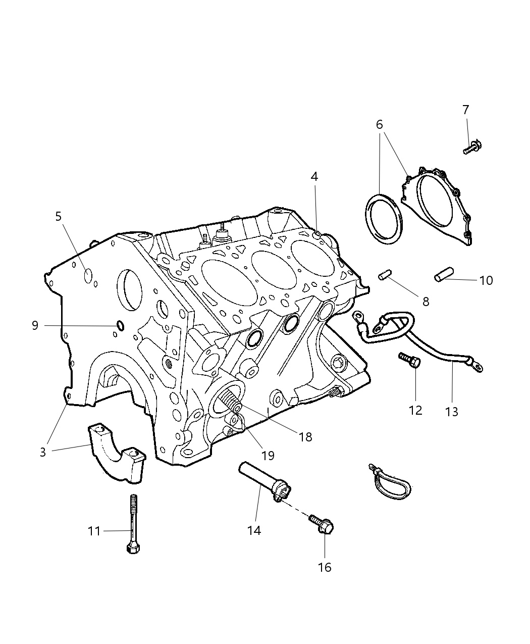 Mopar 5139235AA Short