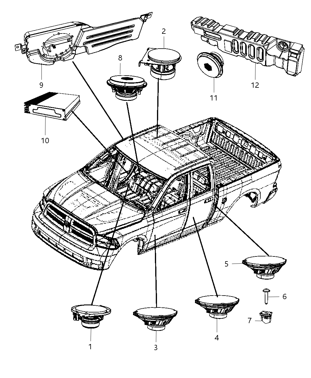 Mopar 5064417AI Amplifier