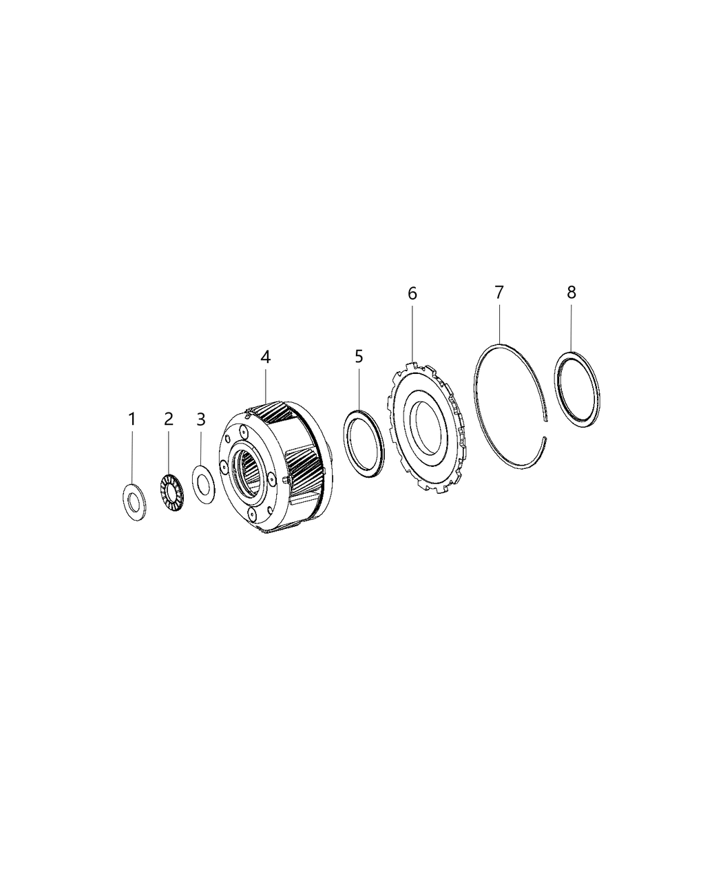 Mopar 68253800AA Snap Ring