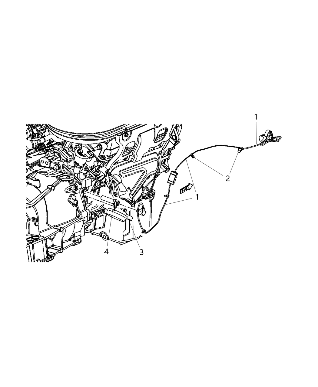 Mopar 68248995AC Cord-Engine Block Heater