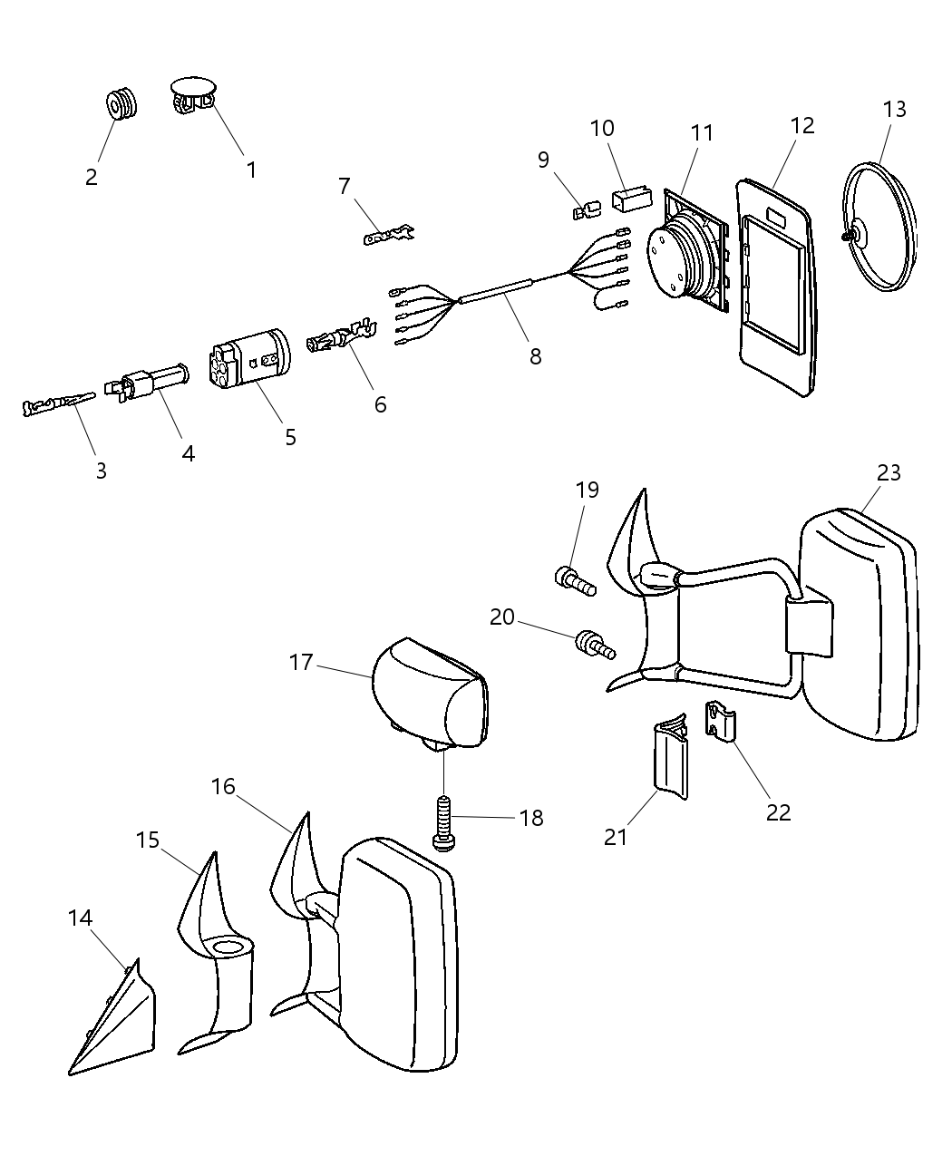 Mopar 5127481AA Bracket-Mirror