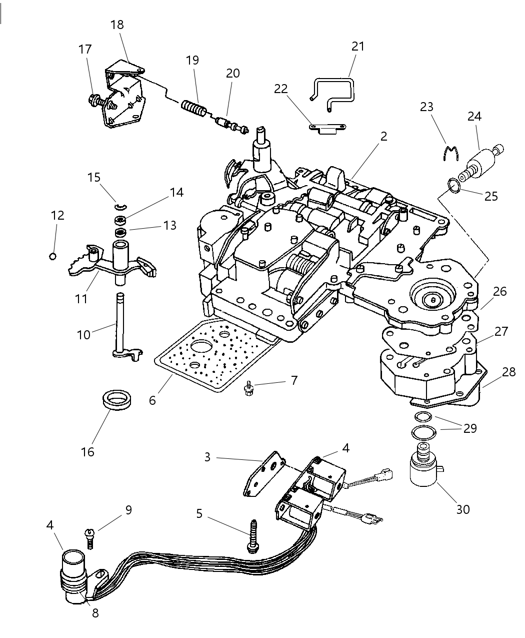 Mopar 52119633AC Body-Transfer Plate