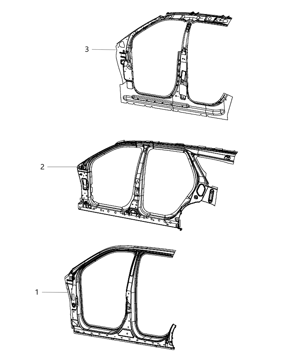 Mopar 68081485AA BAFFLE-A Pillar