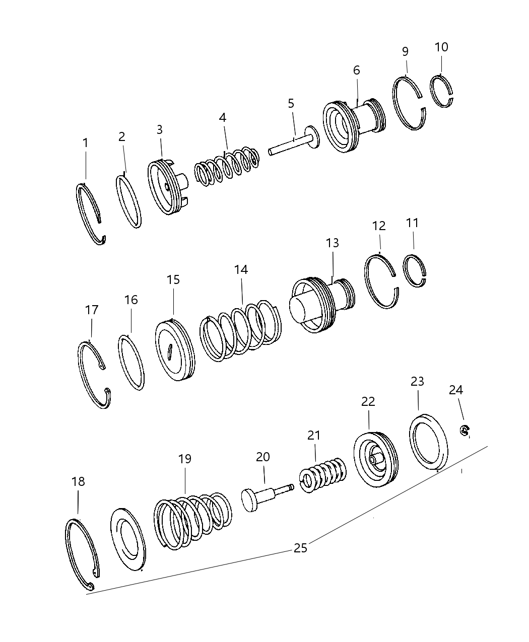 Mopar 4659837 Piston-Automatic TRANSAXLE Reverse