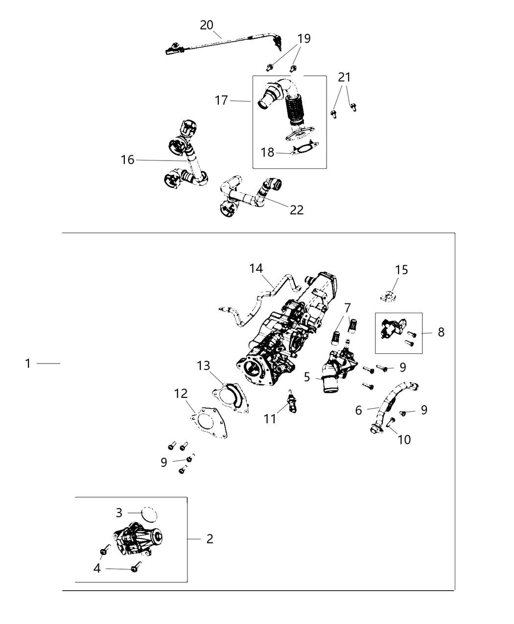 Mopar 68433273AA Valve-EGR