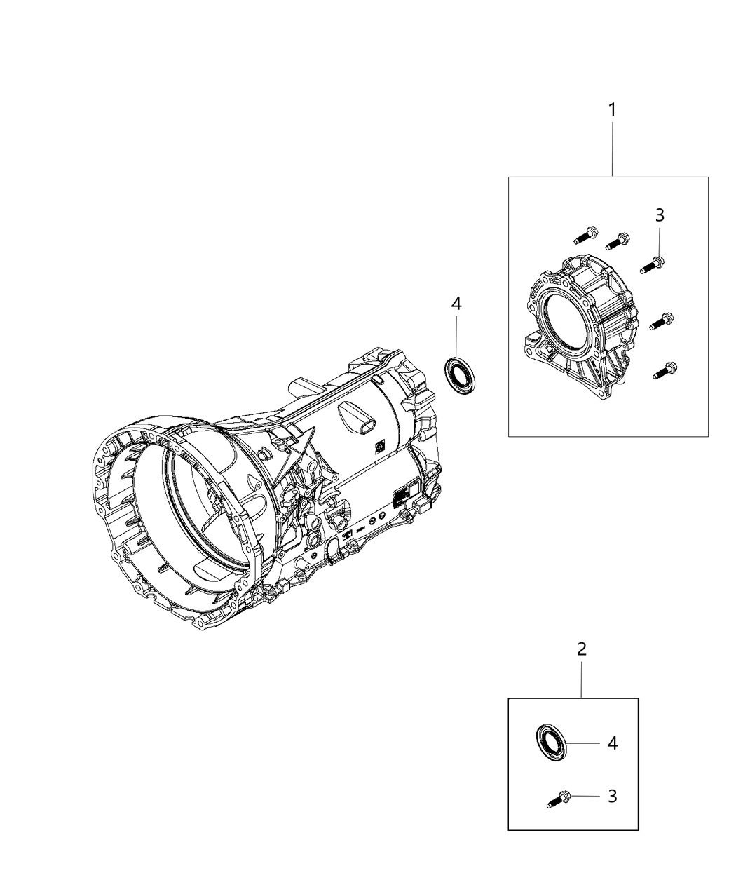 Mopar 68234998AB Adapter-Transmission