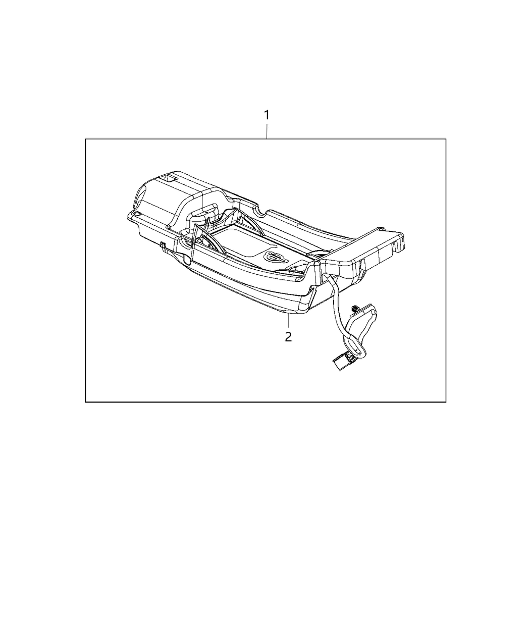 Mopar 68236154AA Bracket-Wiring