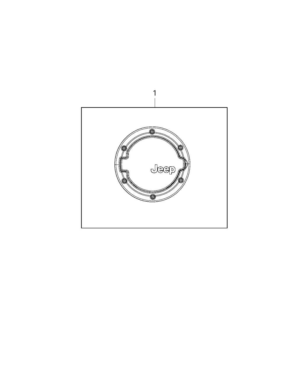 68028580AA Mopar Hardware-Attachment