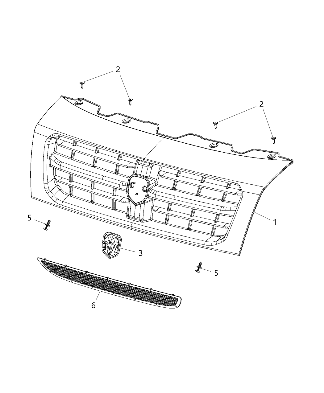 Mopar 6106980AA Nut-Spring