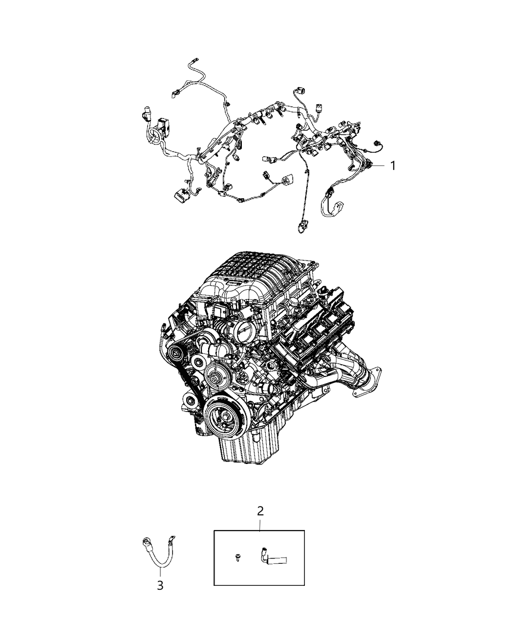 Mopar 5035564AC ENGINE