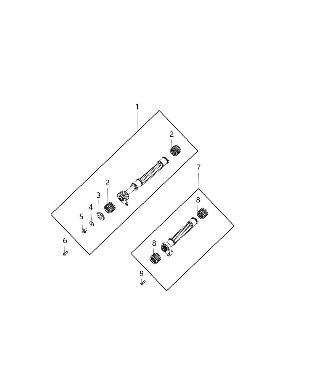 Mopar 5048052AD Shaft-Balance