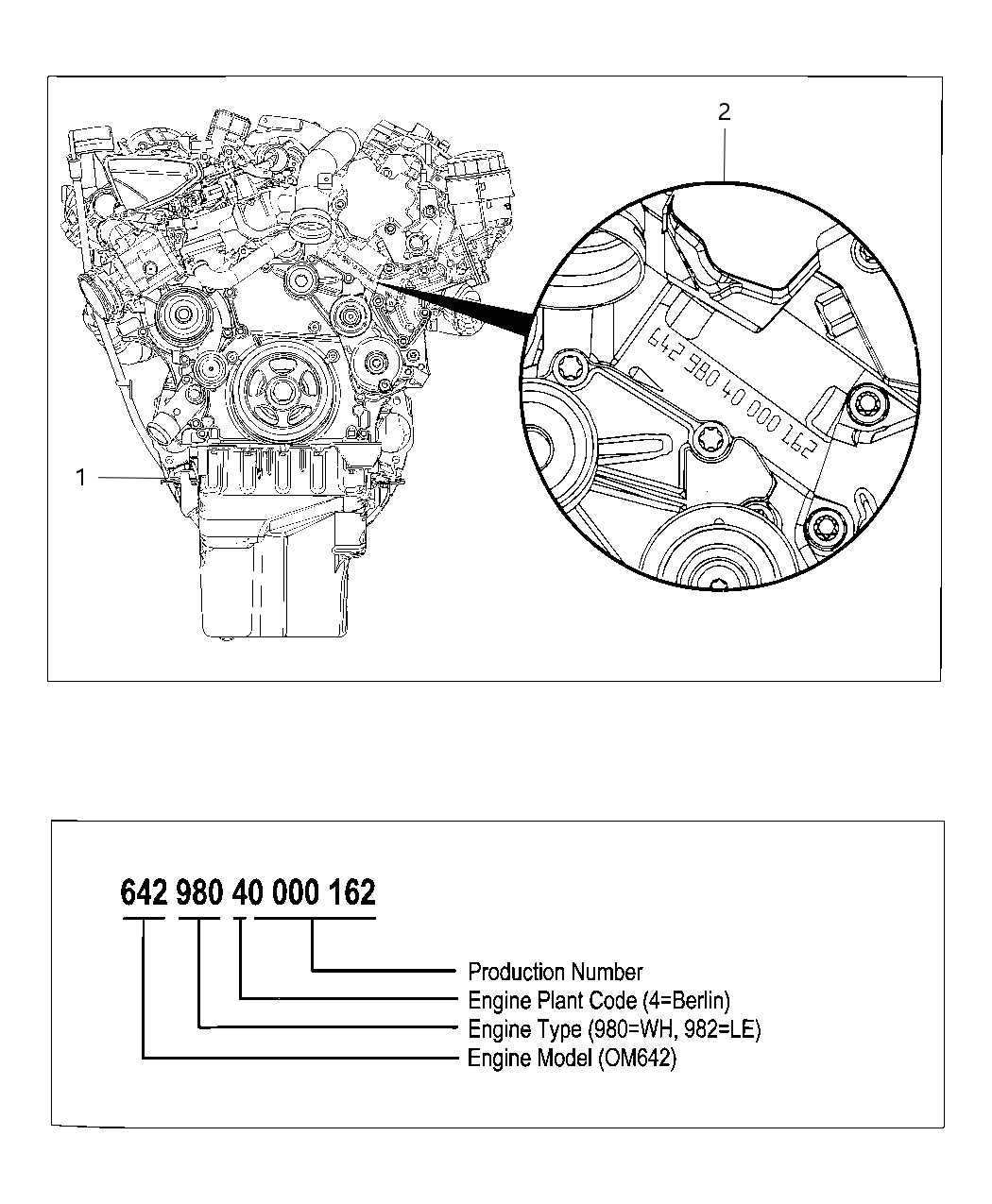 Mopar 68036611AA Engine-Complete