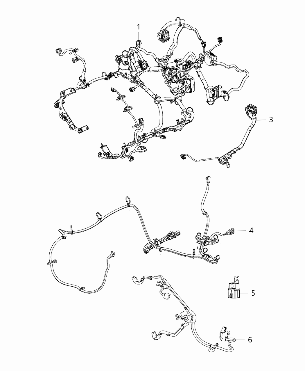 Mopar 68269721AA Wiring-Jumper