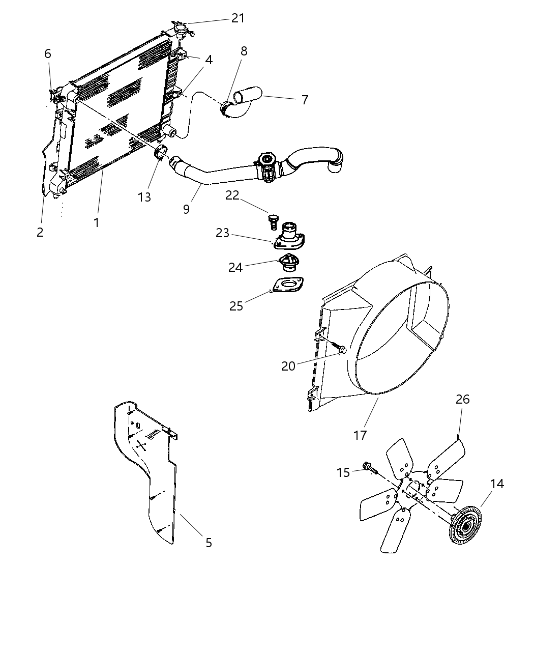 Mopar 52028855AC Bracket-Hose