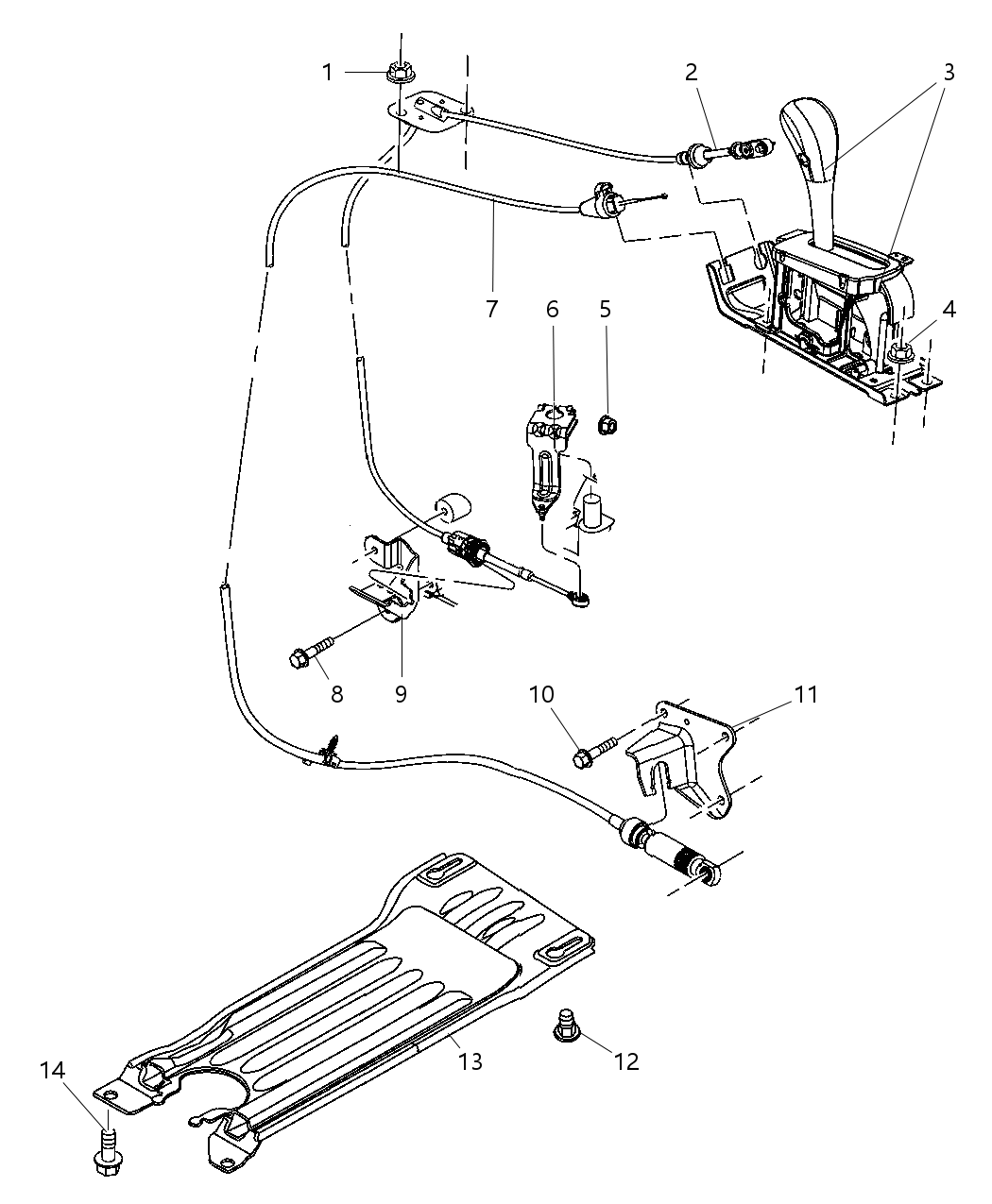 Mopar 52109982AC Housing-SHIFTER