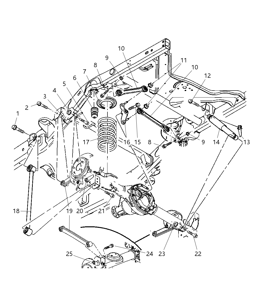 Mopar 52855333AA ABSORBER-Suspension