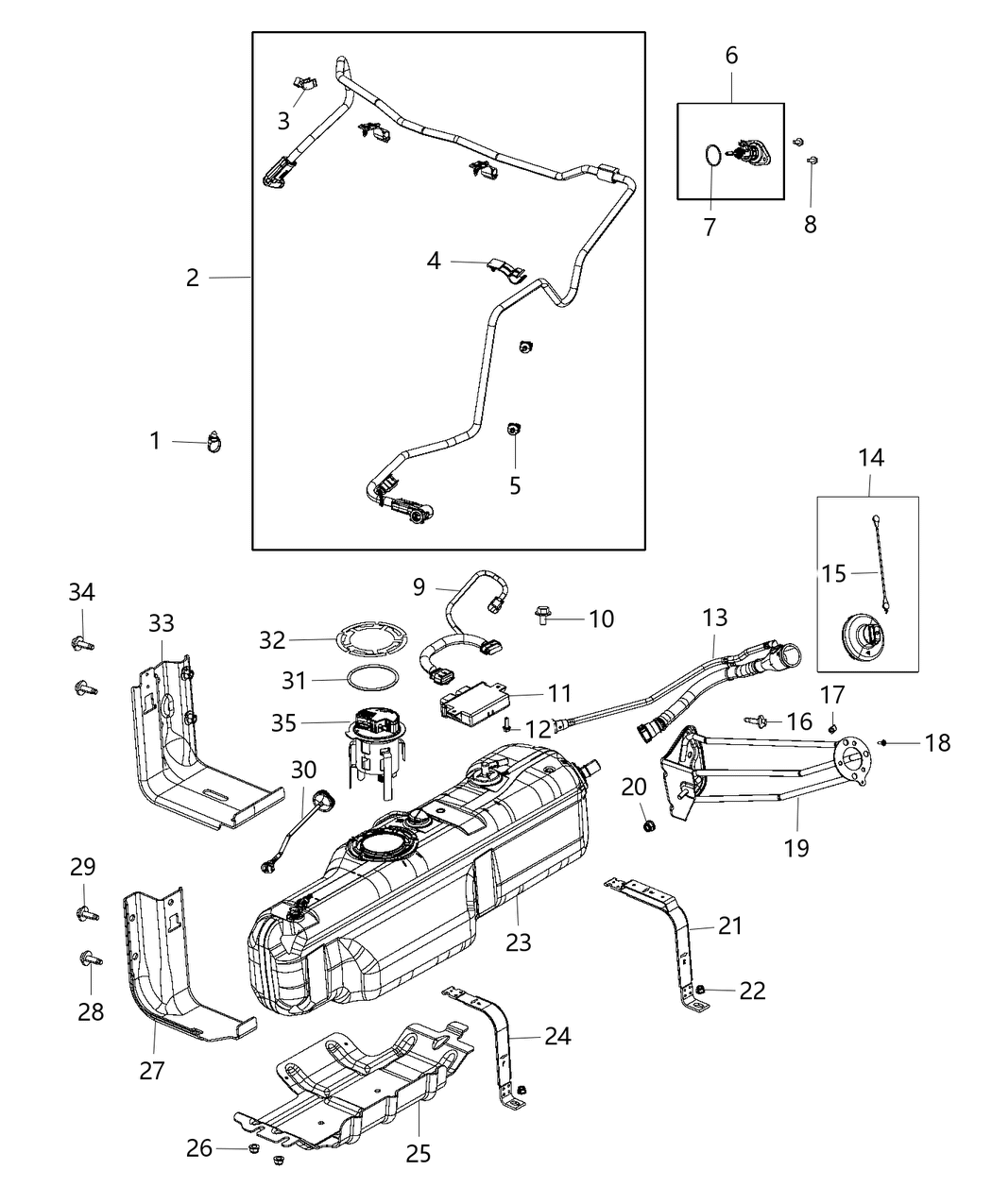 Mopar 52029760AE Tank-Diesel Exhaust Fluid