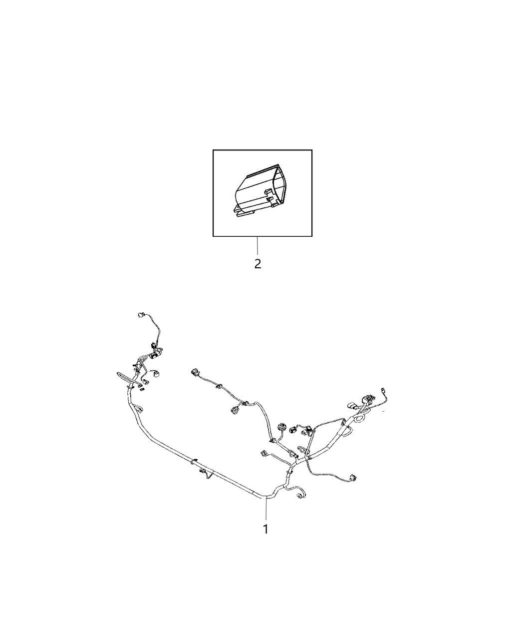 Mopar 68210611AB Wiring-HEADLAMP