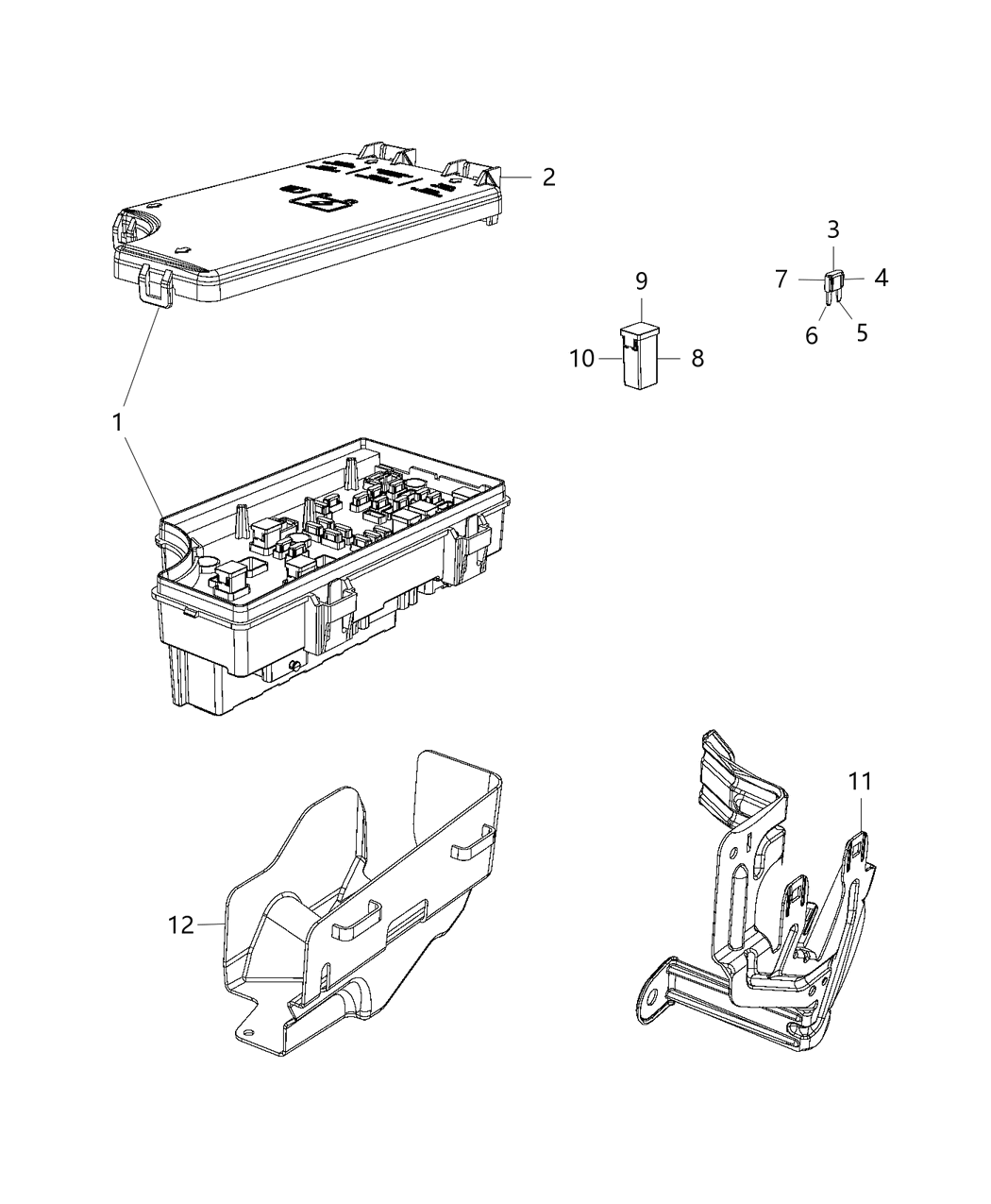 Mopar 68232877AA Module-Totally Integrated Power