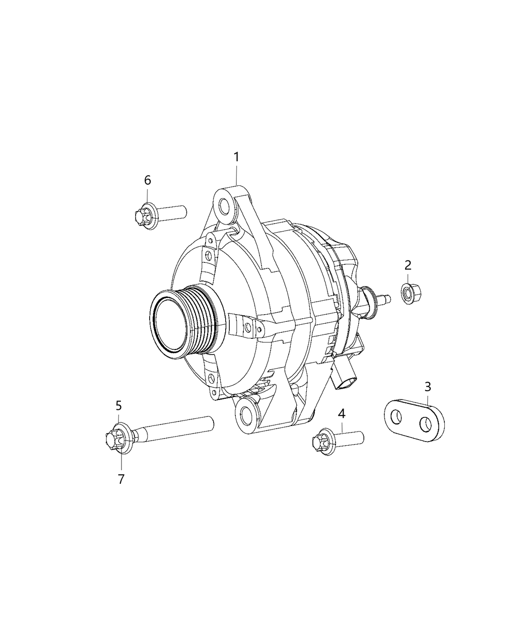 Mopar 6509805AA Bolt-TORX Head