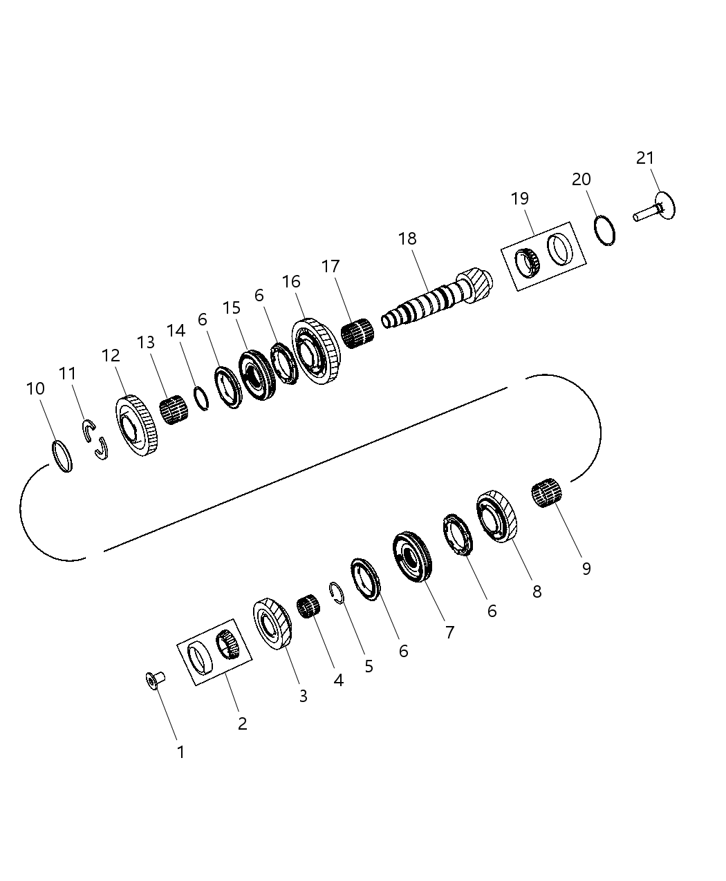 Mopar 68033403AA Bearing