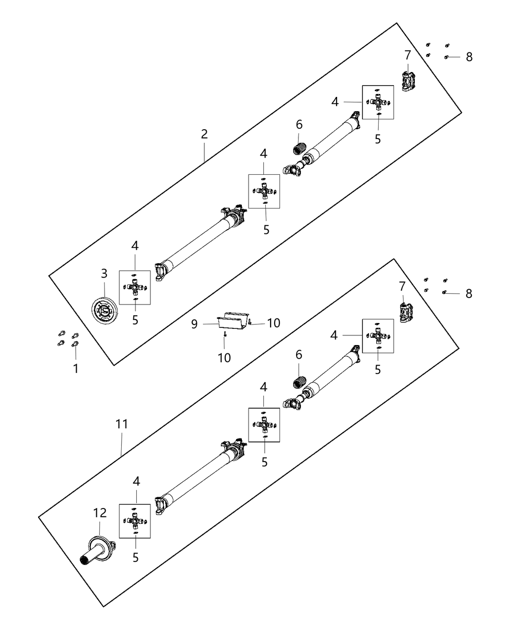 Mopar 68190346AC Drive Shaft