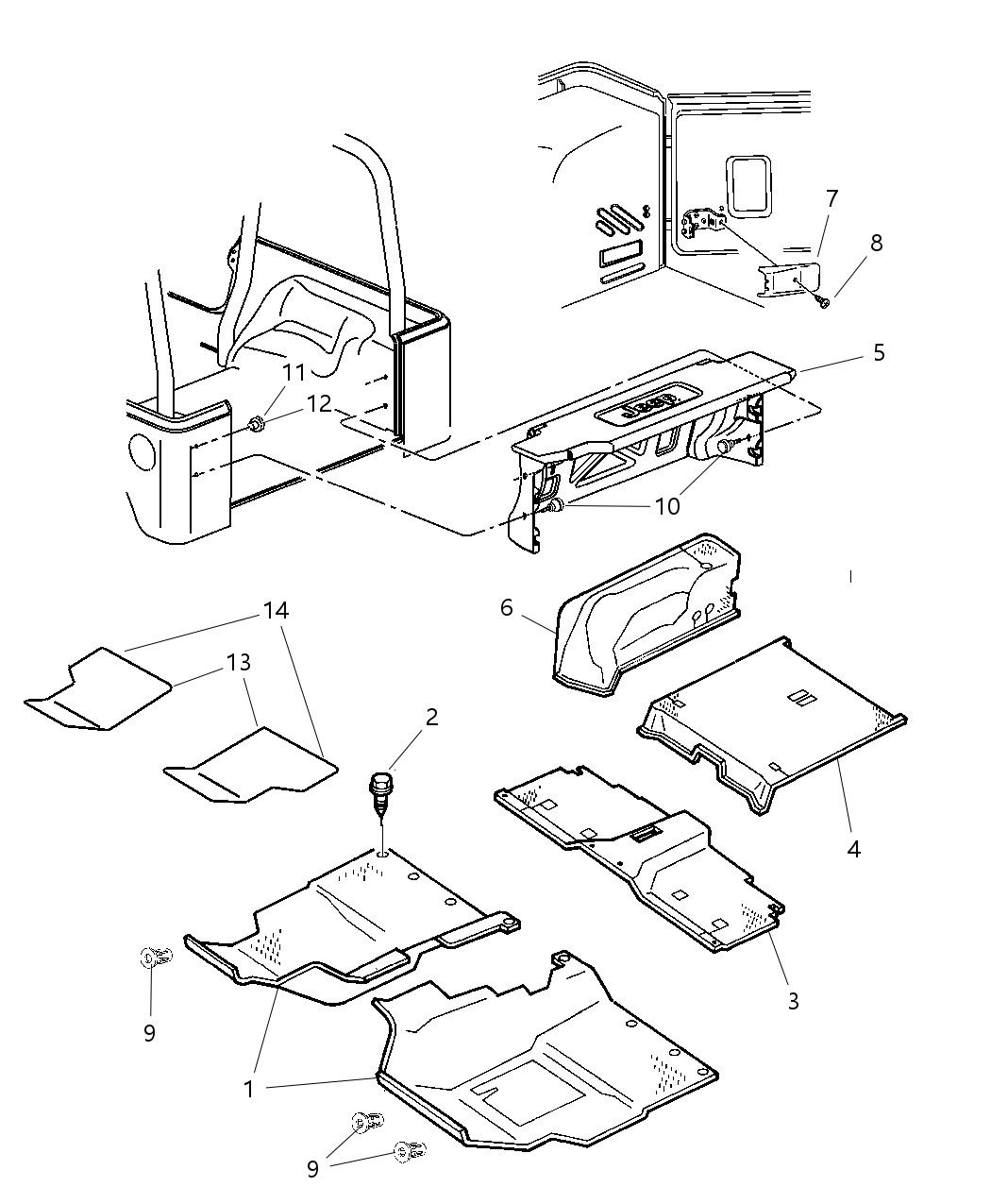 Mopar 116392 Rivet