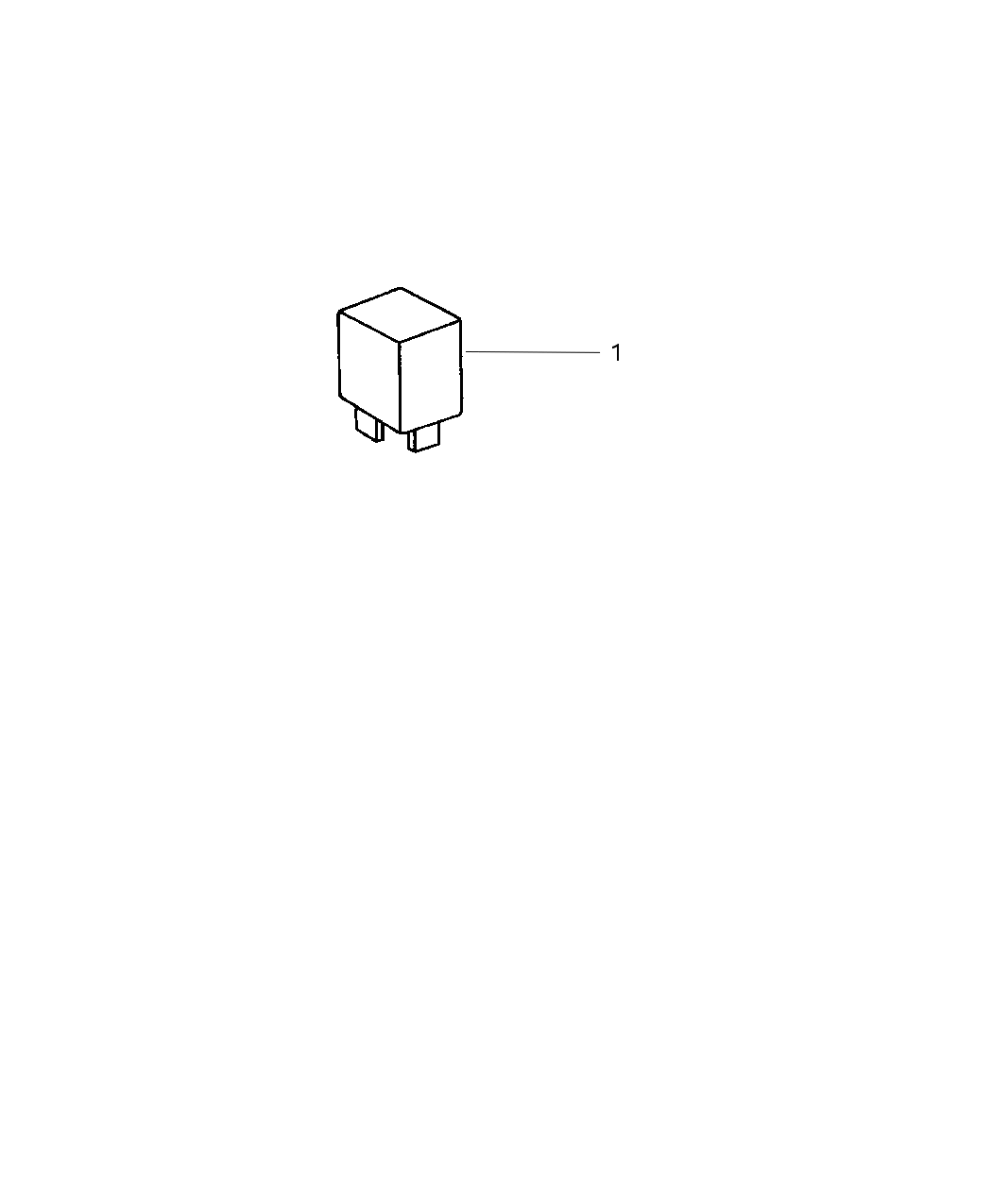 Mopar 56007236 Electrical Relay