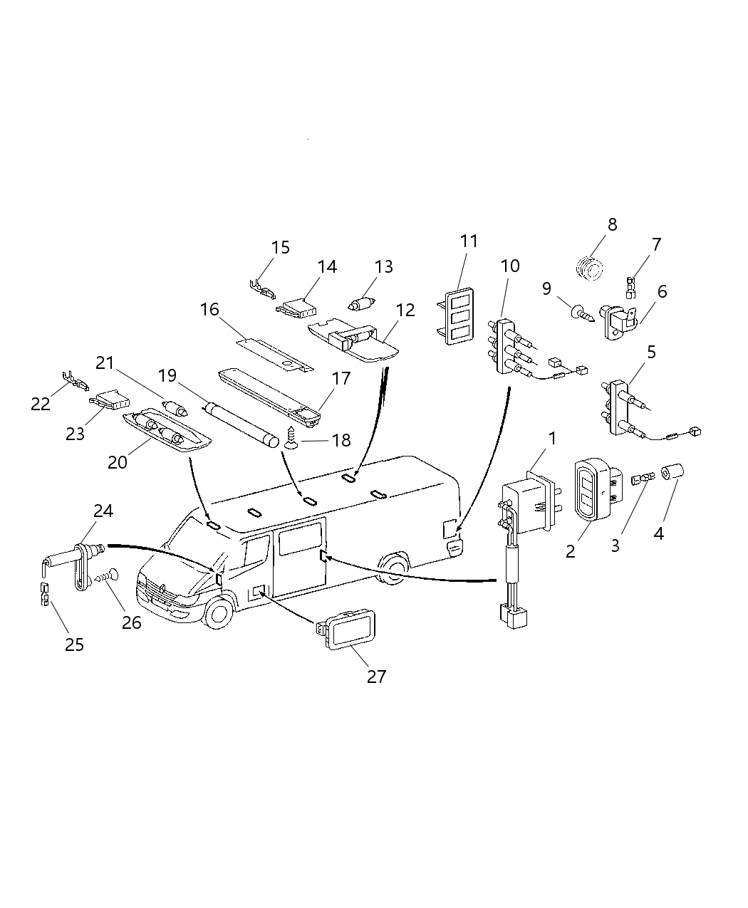 Mopar 5121429AA Bracket