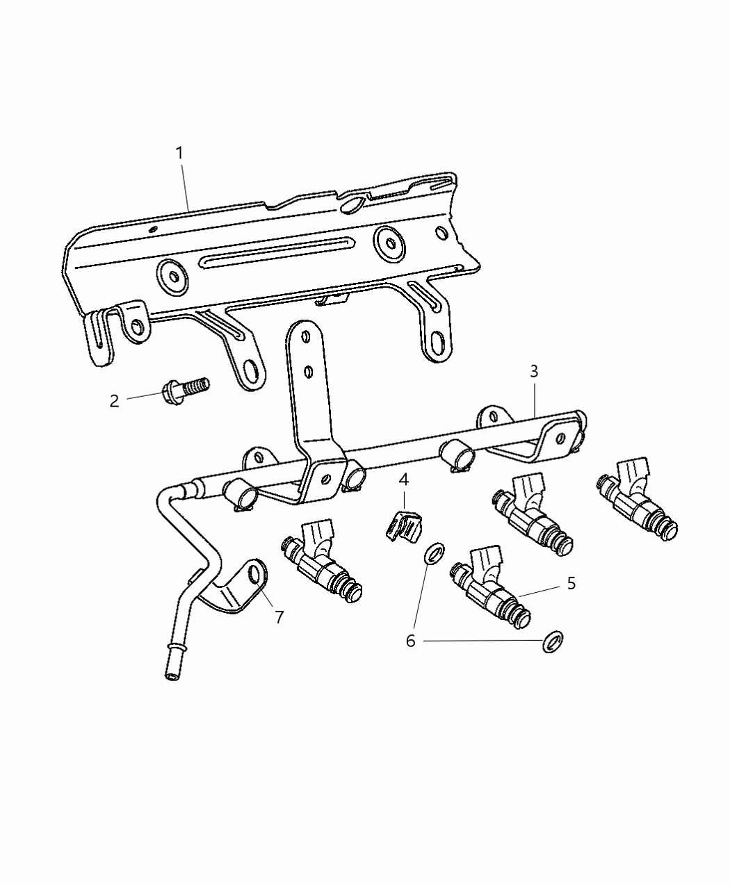 Mopar 68000880AA Injector-Fuel