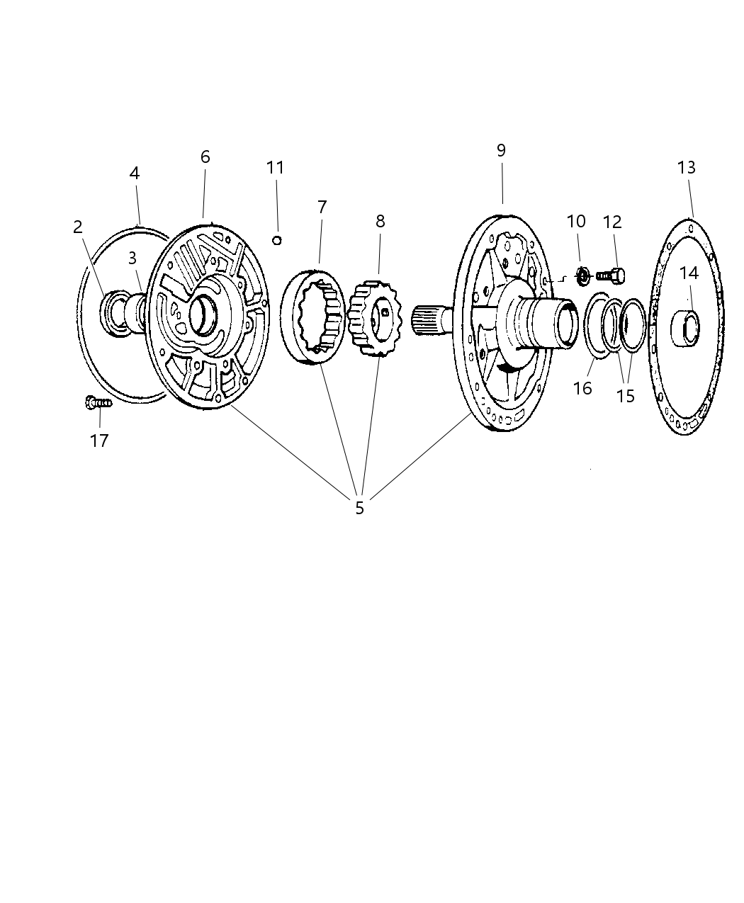 Mopar 4713108AB Gasket Pkg-Transmission Oil Pump