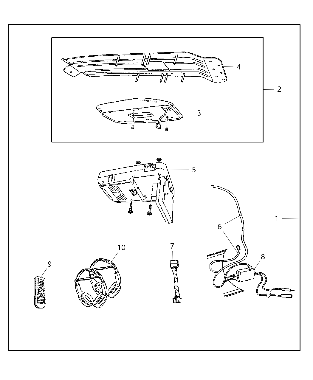 Mopar 5166867AA SHROUD-SHROUD