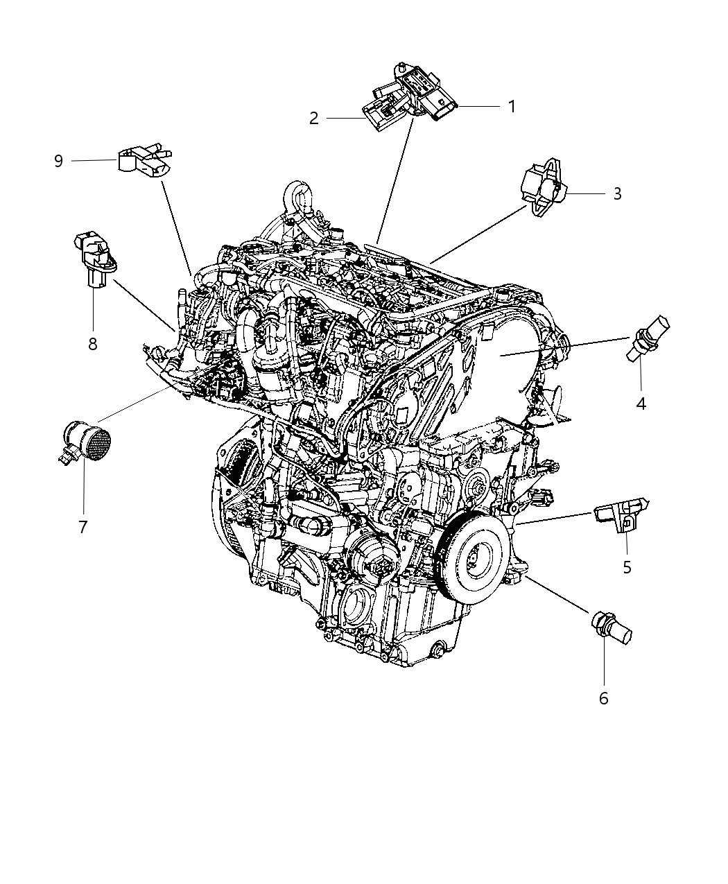 Mopar 5149270AC Sensor-Differential Pressure