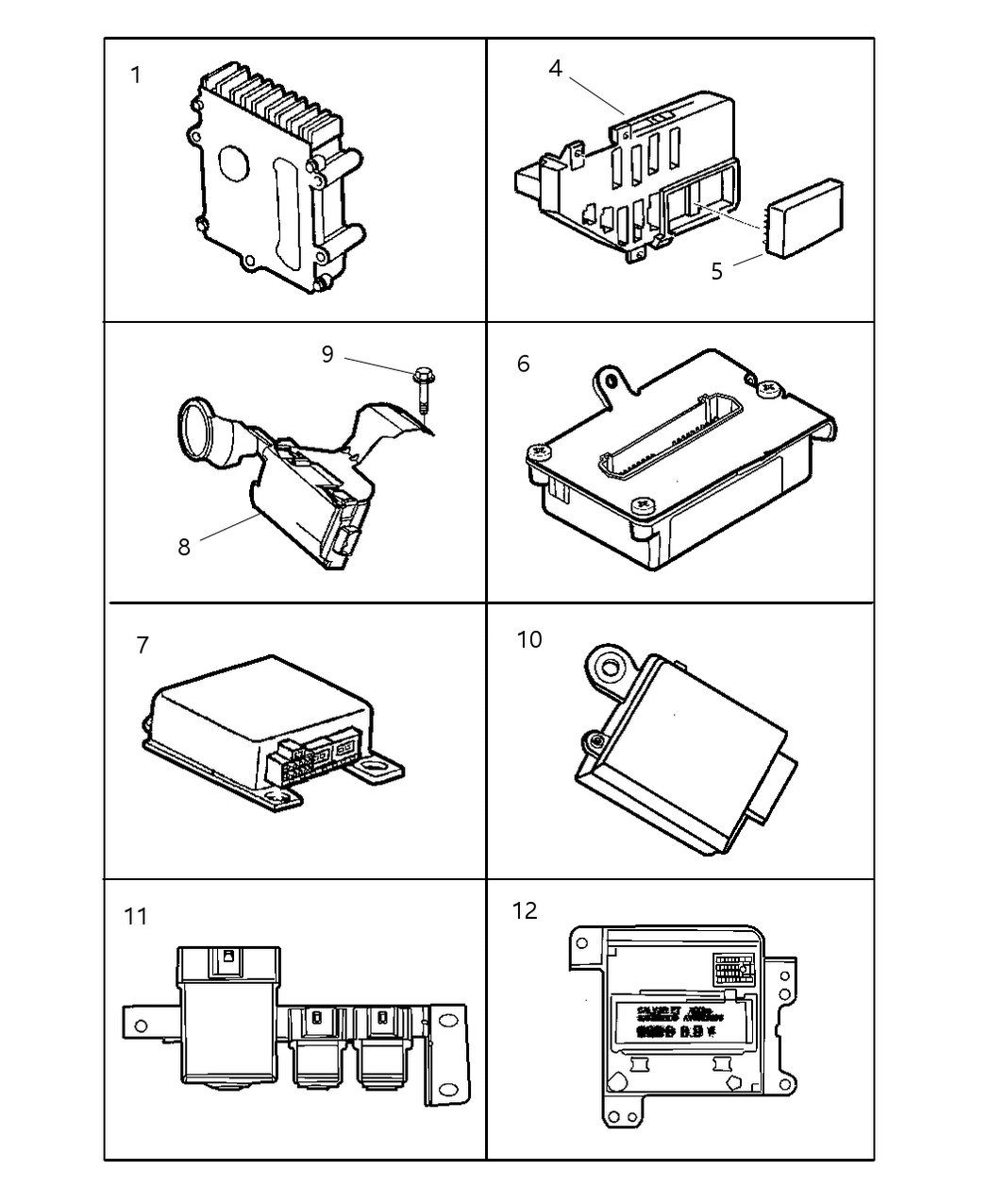Mopar 4671266 Module Window Down