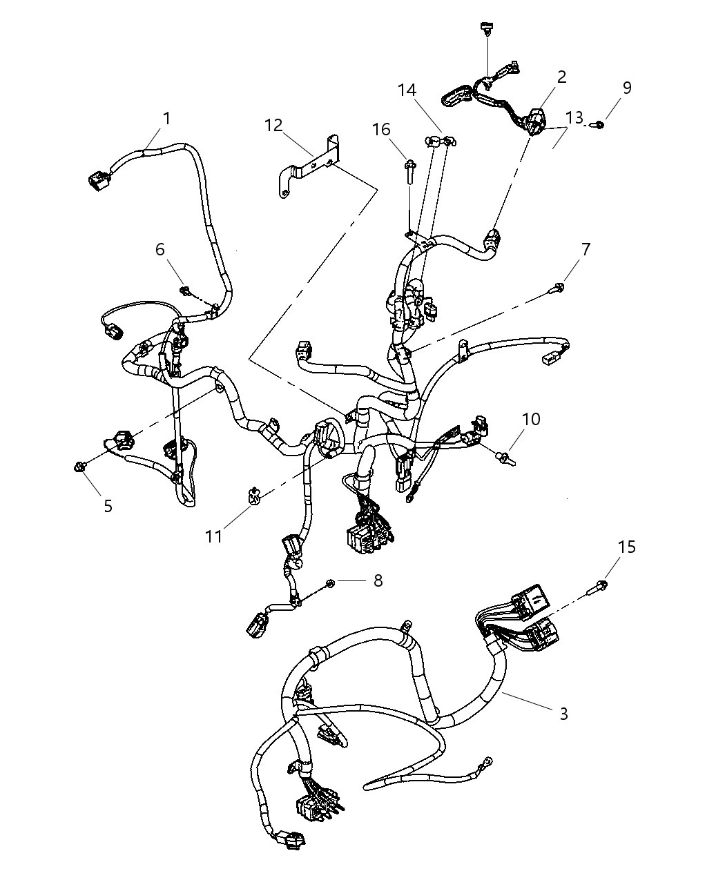 Mopar 56045749AC Wiring-Transmission