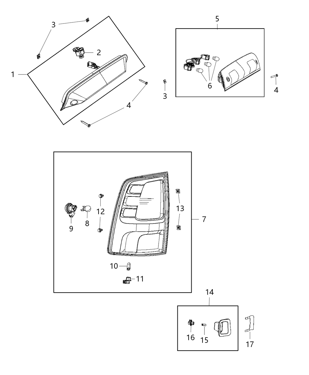 Mopar 68170934AH Camera-Cargo View