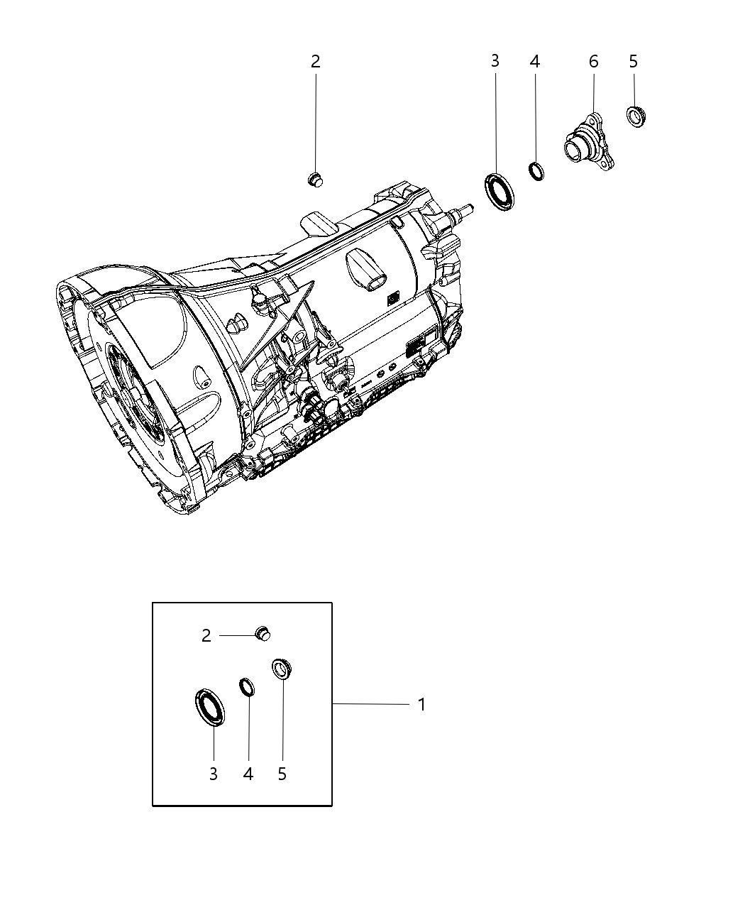 Mopar 68145444AA FLANGE-Output